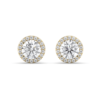 Lab Grown Diamond Stud Earrings 