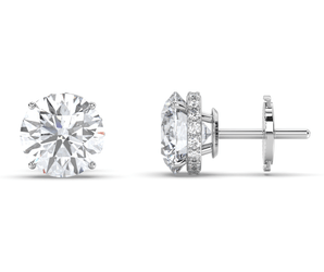 Lab Grown Diamond Stud Earrings 