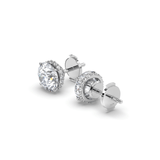 Lab Grown Diamond Stud Earrings 