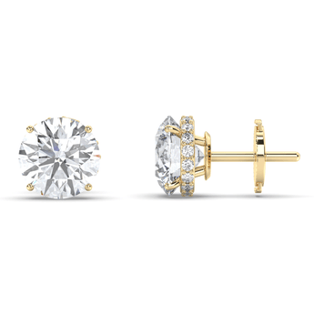 Lab Grown Diamond Stud Earrings 