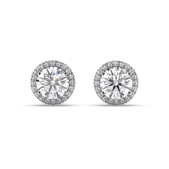 Lab Grown Diamond Stud Earrings 