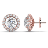 Lab Grown Diamond Stud Earrings 