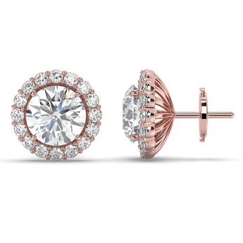 Lab Grown Diamond Stud Earrings 