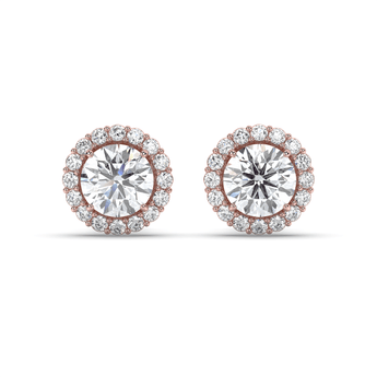Lab Grown Diamond Stud Earrings 