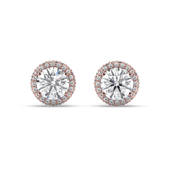 Lab Grown Diamond Stud Earrings 