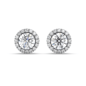 Lab Grown Diamond Stud Earrings 