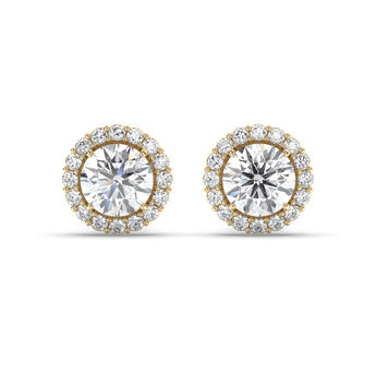 Lab Grown Diamond Stud Earrings 