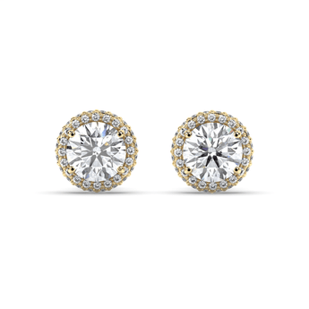 Lab Grown Diamond Stud Earrings 