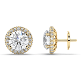 Lab Grown Diamond Stud Earrings 