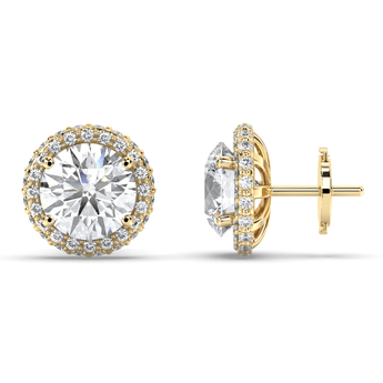Lab Grown Diamond Stud Earrings 