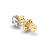 Lab Grown Diamond Stud Earrings 