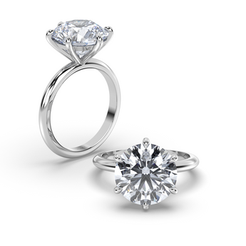 Lab Grown Diamond Engagement Ring 