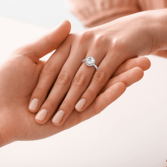 Lab Grown Diamond Engagement Ring 