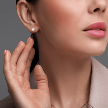 Lab Grown Diamond Stud Earrings 