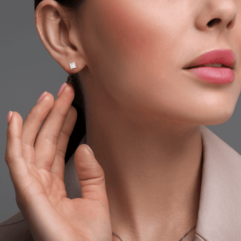 Lab Grown Diamond Stud Earrings 