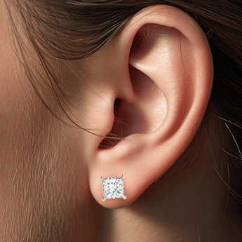 Lab Grown Diamond Stud Earrings 
