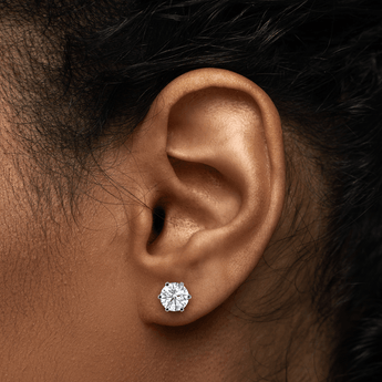 Lab Grown Diamond Stud Earrings 