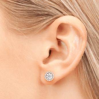 Lab Grown Diamond Stud Earrings 