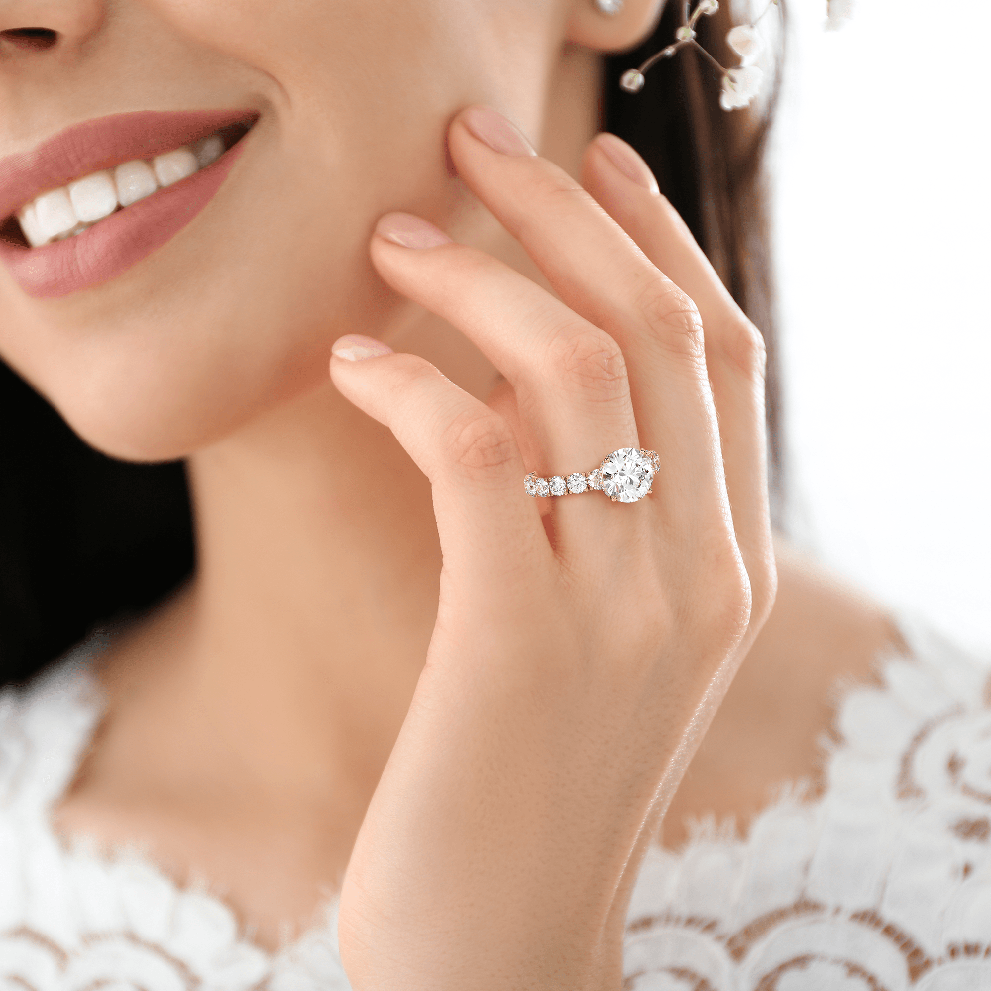 Lab Grown Diamond Engagement Ring 