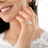 Lab Grown Diamond Engagement Ring 