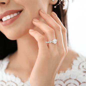Lab Grown Diamond Engagement Ring 