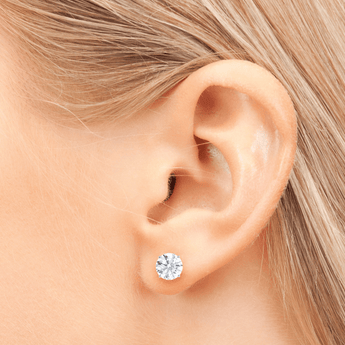 Lab Grown Diamond Stud Earrings 