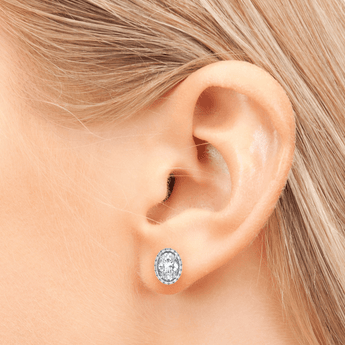 Lab Grown Diamond Stud Earrings 