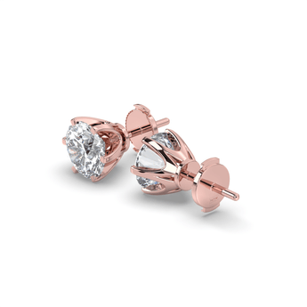 Lab Grown Diamond Stud Earrings 