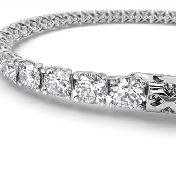 Lab Grown Diamond Tennis Bracelet 