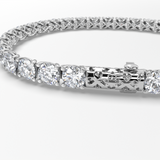 Lab Grown Diamond Tennis Bracelet 