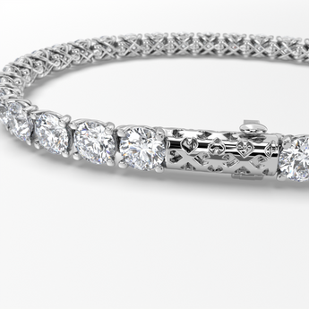 Lab Grown Diamond Tennis Bracelet 