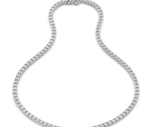 Lab Grown Diamond Tennis Necklace 