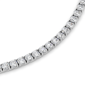 Lab Grown Diamond Tennis Necklace 