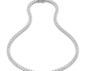 Lab Grown Diamond Tennis Necklace 