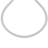 Lab Grown Diamond Tennis Necklace 