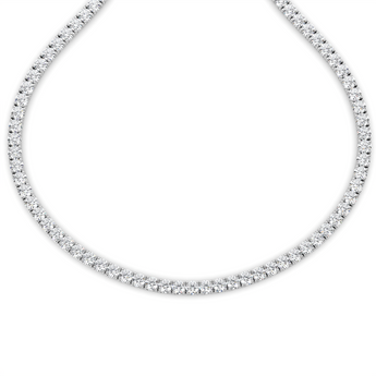 Lab Grown Diamond Tennis Necklace 