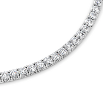 Lab Grown Diamond Tennis Necklace 