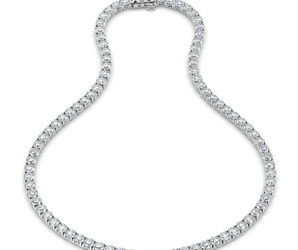 Lab Grown Diamond Tennis Necklace 