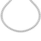 Lab Grown Diamond Tennis Necklace 