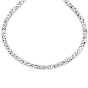 Lab Grown Diamond Tennis Necklace 