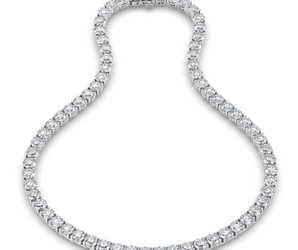 Lab Grown Diamond Tennis Necklace 