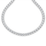 Lab Grown Diamond Tennis Necklace 