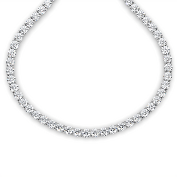 Lab Grown Diamond Tennis Necklace 