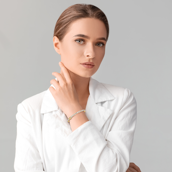 Lab Grown Diamond Tennis Bracelet 
