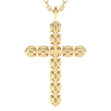 Lab Grown Diamond Cross Necklace 