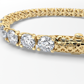 Lab Grown Diamond Tennis Bracelet 