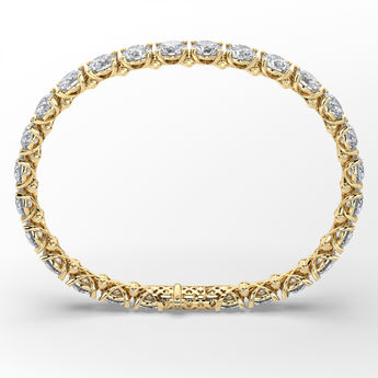 Lab Grown Diamond Tennis Bracelet 