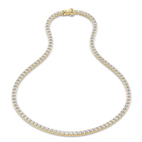 Lab Grown Diamond Tennis Necklace 