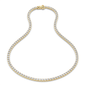 Lab Grown Diamond Tennis Necklace 