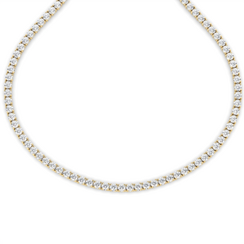 Lab Grown Diamond Tennis Necklace 